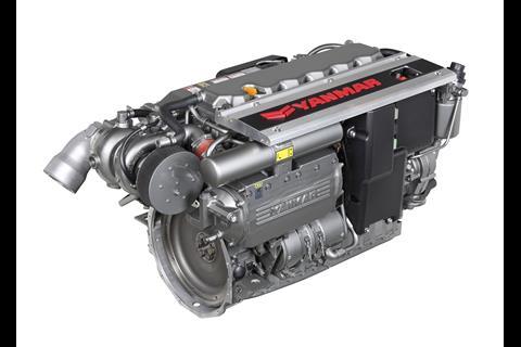 The new Yanmar 6LY440 is one of a new 6LY-CR family of inline six-cylinder units